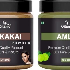 Oilanic Pure & Natural Shikakai & Amla Powder